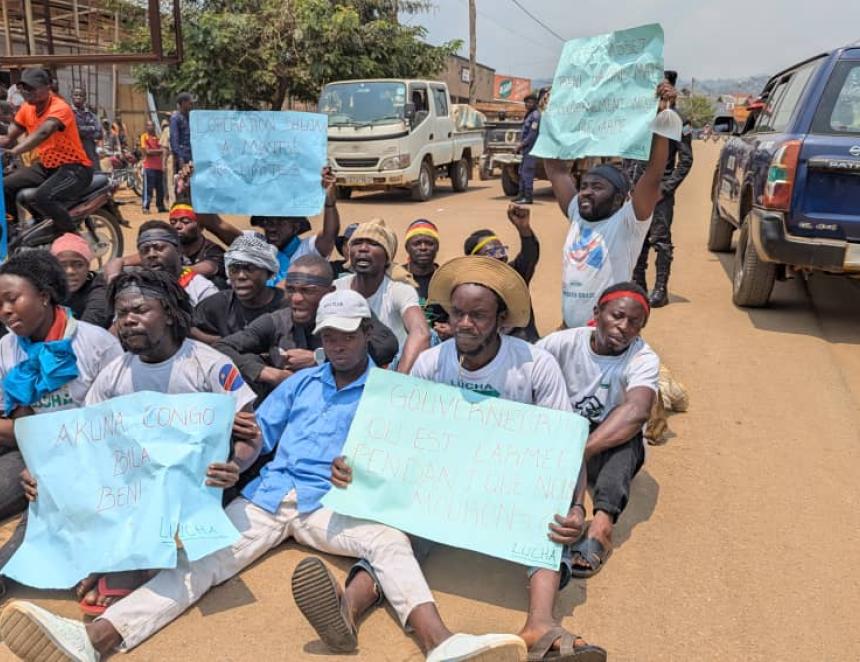 RDC : la LUCHA soutient le dialogue national, mais fixe ses conditions à Félix Tshisekedi