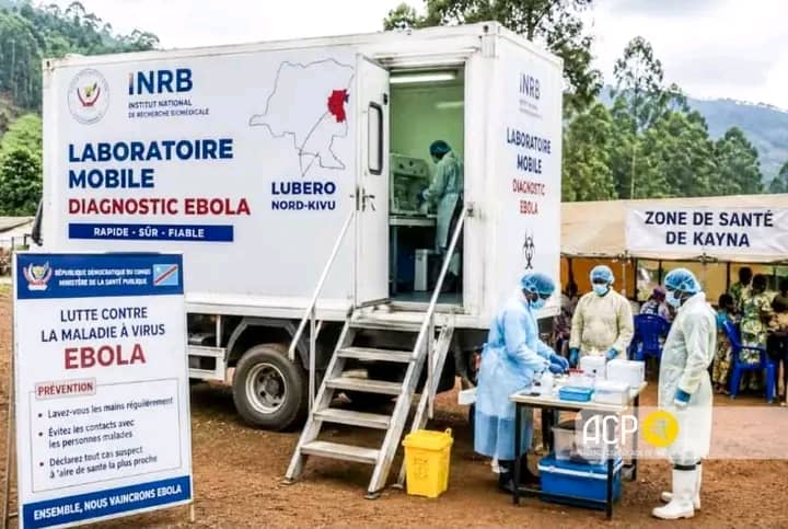 Nord-Kivu : la population invitée à protéger le laboratoire mobile de diagnostic d’Ebola déployé à Lubero