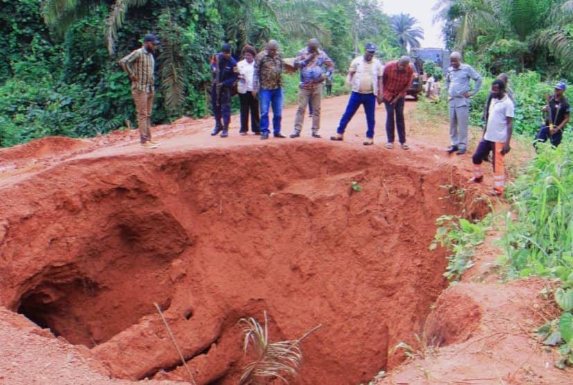 Sud-Ubangi : la RN6 de nouveau coupée à 35 km de Gemena, Andy Bemba réclame son asphaltage