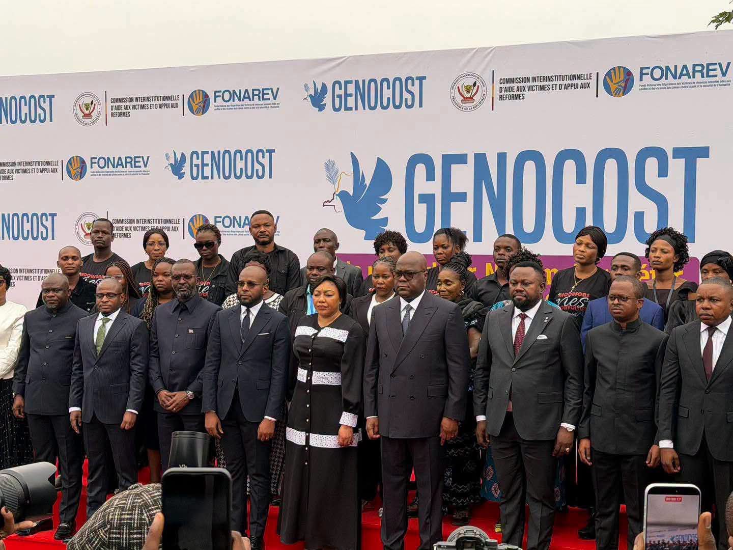 RDC : Félix Tshisekedi réaffirme l’engagement de l’État pour la mémoire et la justice du GENOCOST